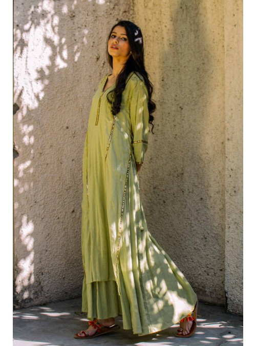 Maxi Double-Layered Dress