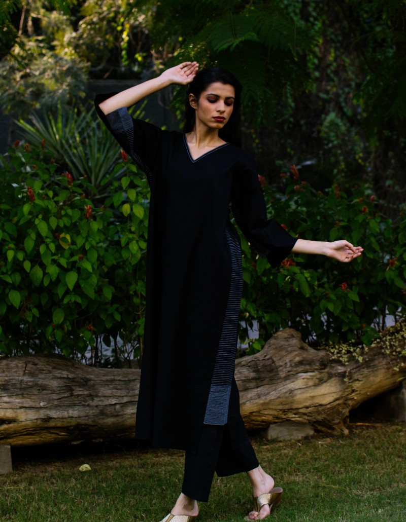 Kurta/Dress with Side Panels Kurta/Dress with Side Panels