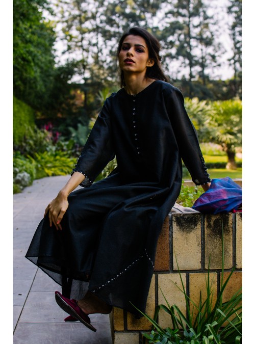 Black Dress (with a hint of white) 