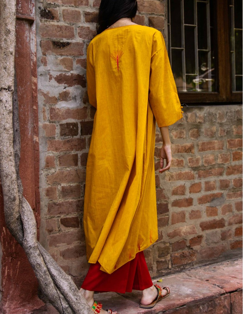 Turmeric Love Kurta/Dress Turmeric Love Kurta/Dress