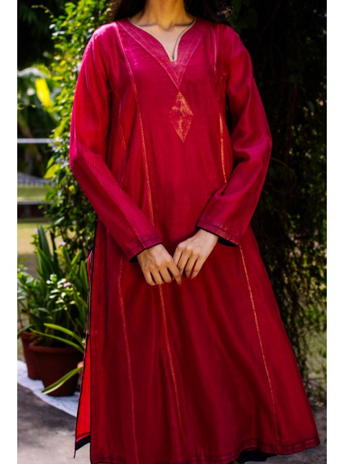 Kurta with Gold Trim