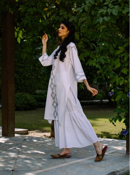 Kurta with Diamonds
