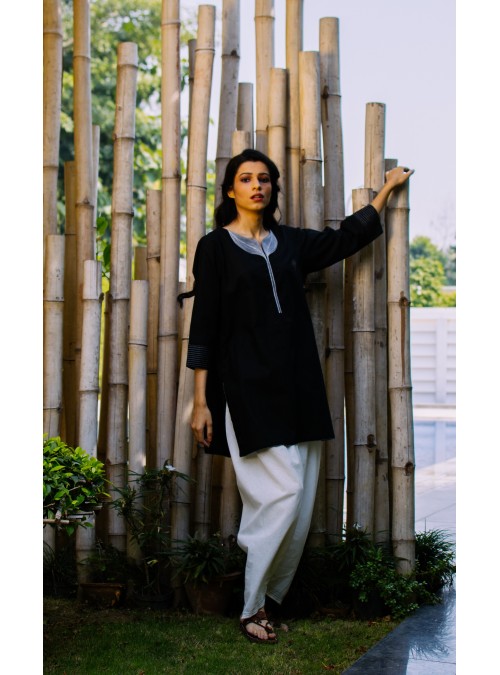 Leaf-Neck Kurta