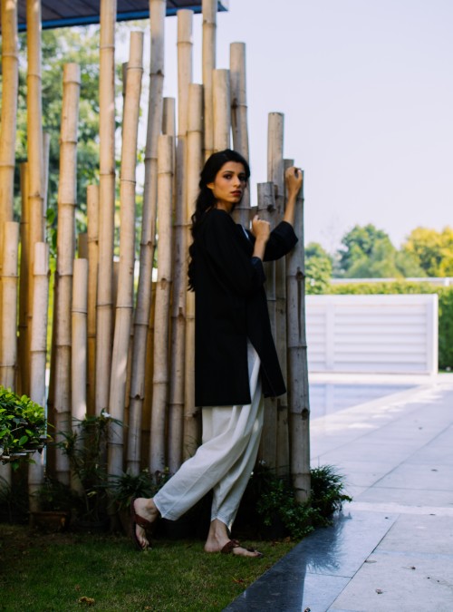 Leaf-Neck Kurta
