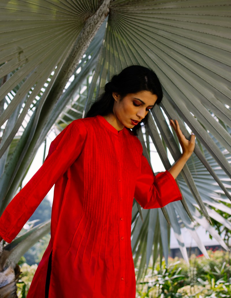 Long Silk Kurta Long Silk Kurta