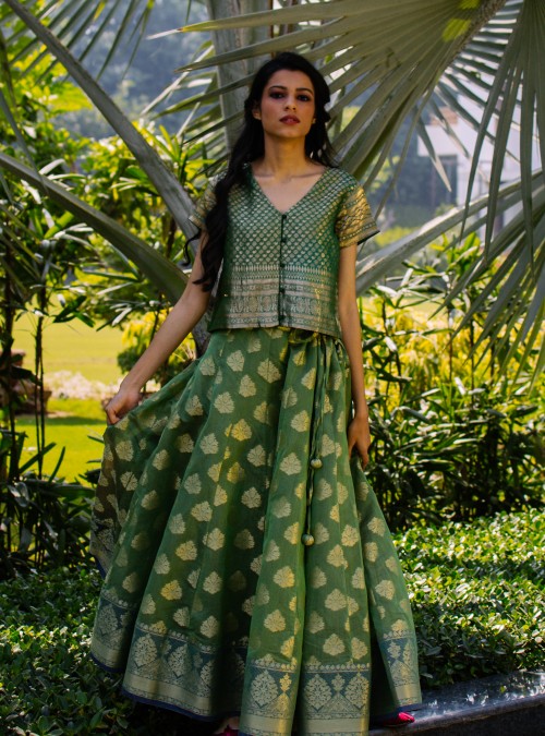 Banarasi Brocade Skirt