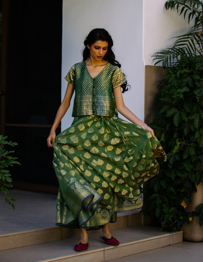 Banarasi Brocade Skirt Banarasi Brocade Skirt