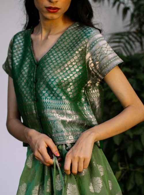 Banarasi Brocade Choli/Top