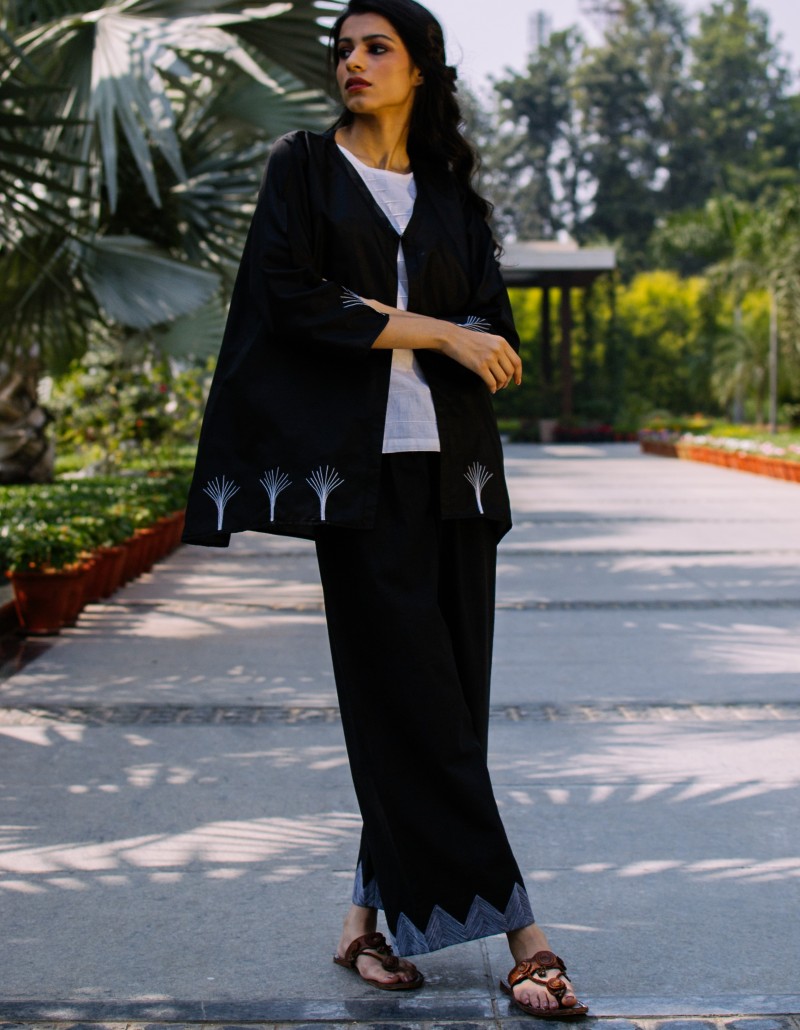 White on Black Pants White on Black Pants