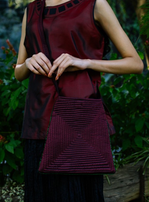 Silk Squared Sleeveless Top